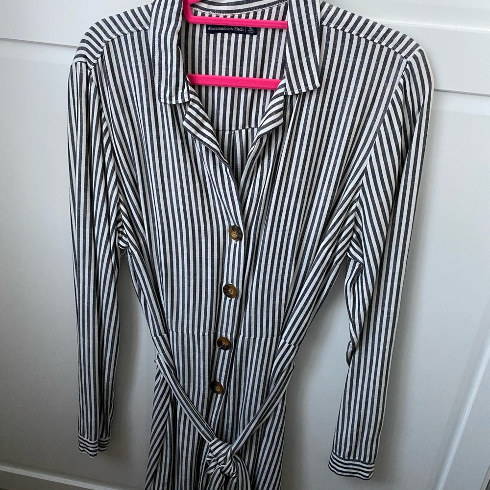 abercrombie mini shirt dress